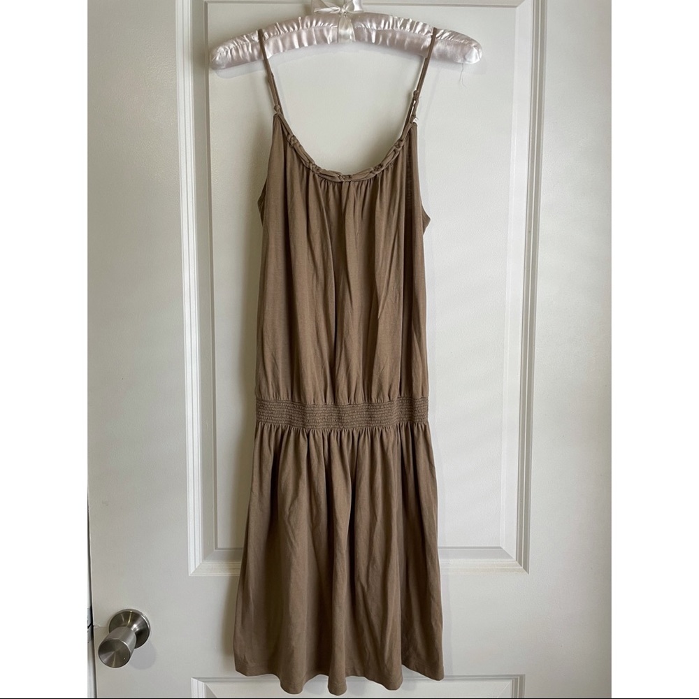 Basic tan dress